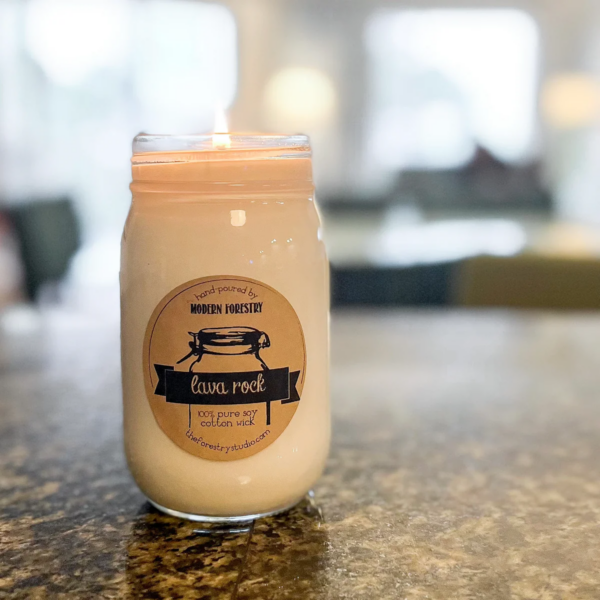 Lava Rock - Modern Forestry Candle